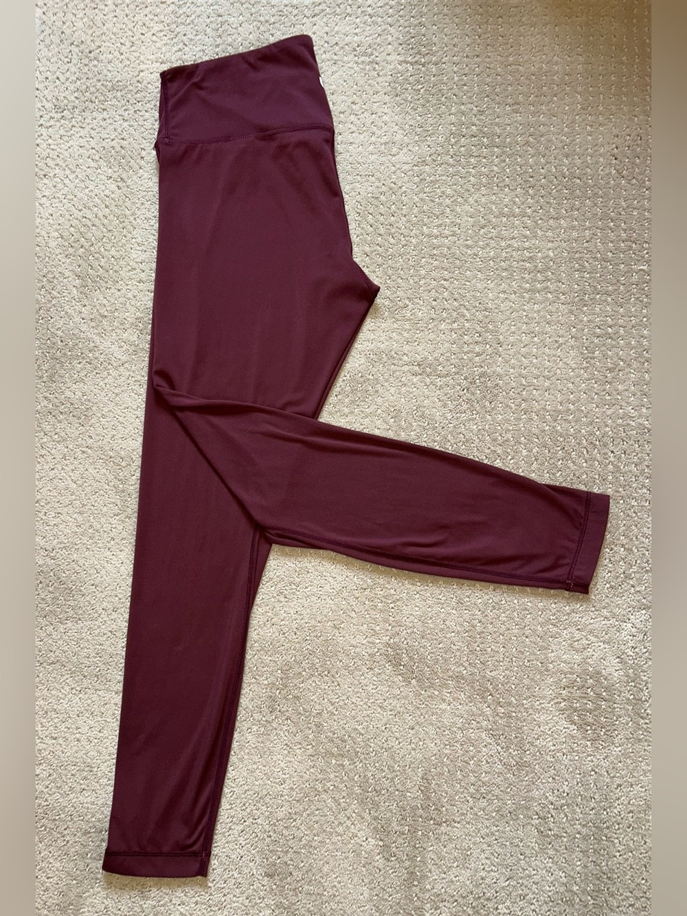 Lole Dalia High-rise Leggings - Burgundy Pants - Large